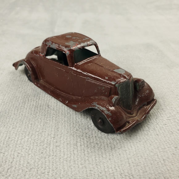 Vintage Hubley 1934 Ford Coupe #404 Diecast Model Car Antique Metal Toy 5 1/2" - Picture 12 of 12